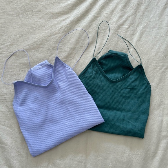 UO WOMENS BODYSUIT LOT SMALL- Lavender, White, and Green - Picture 10 of 10